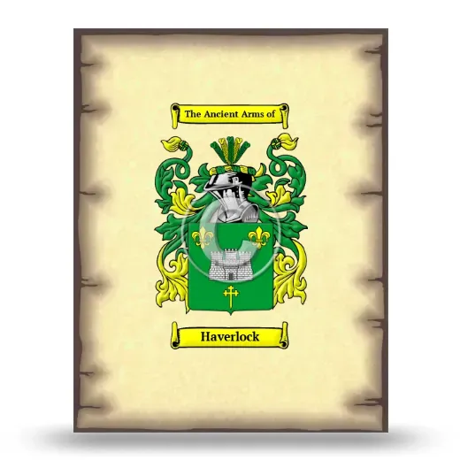 Haverlock Coat of Arms Print