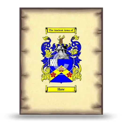 Haw Coat of Arms Print