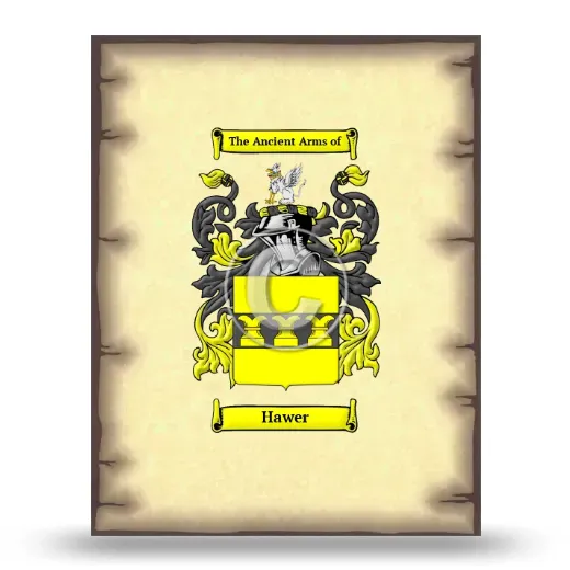 Hawer Coat of Arms Print