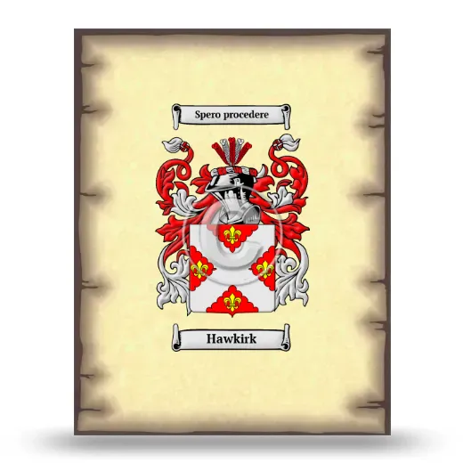 Hawkirk Coat of Arms Print