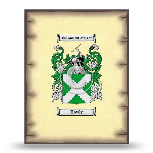 Hawly Coat of Arms Print