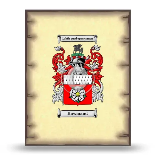Hawmand Coat of Arms Print