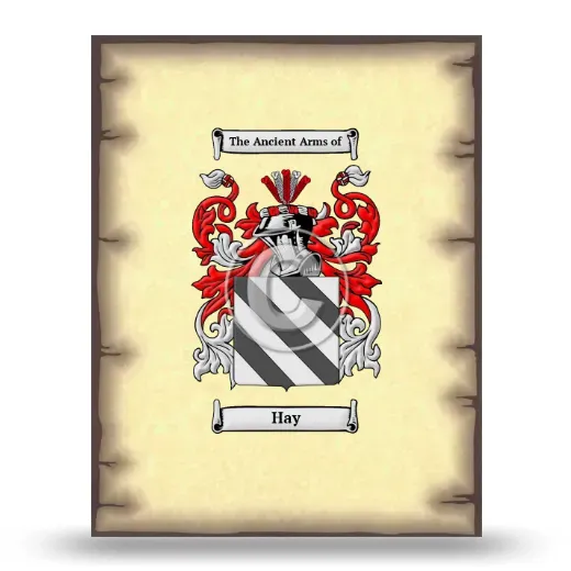 Hay Coat of Arms Print