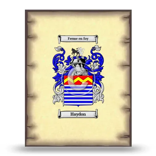Haydon Coat of Arms Print
