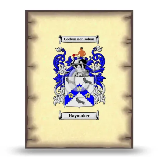 Haymaker Coat of Arms Print