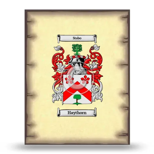 Haythorn Coat of Arms Print