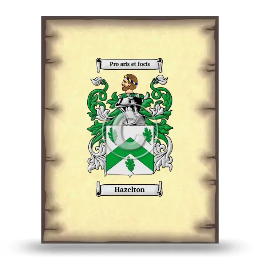 Hazelton Coat of Arms Print