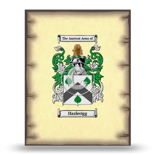 Hazlerigg Coat of Arms Print