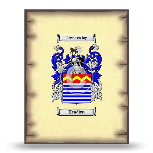 Headiyn Coat of Arms Print