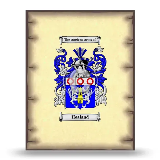Healand Coat of Arms Print