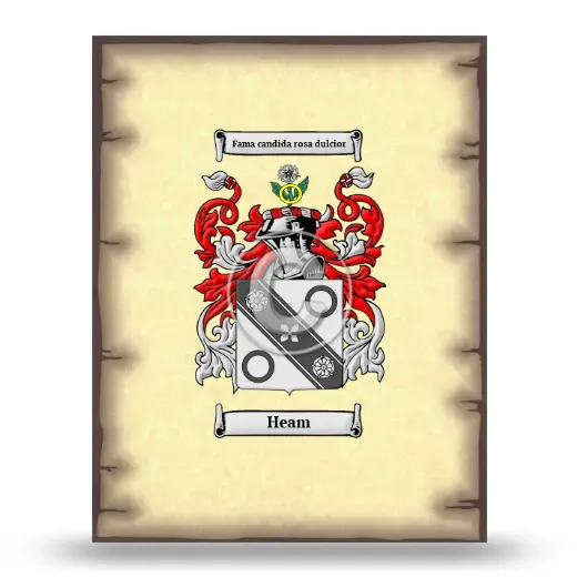 Heam Coat of Arms Print