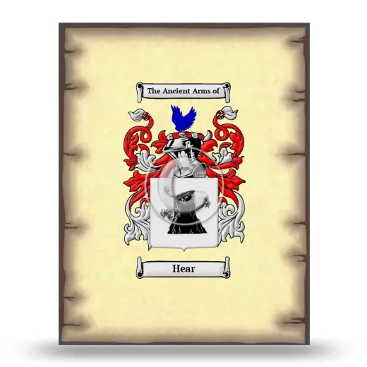 Hear Coat of Arms Print