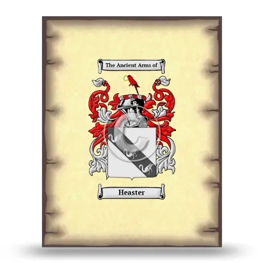 Heaster Coat of Arms Print
