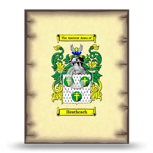 Heathcach Coat of Arms Print
