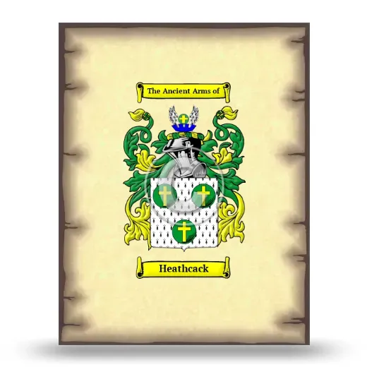 Heathcack Coat of Arms Print
