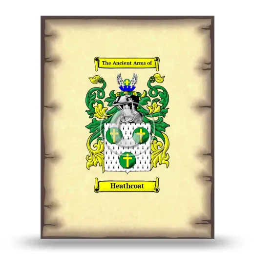 Heathcoat Coat of Arms Print