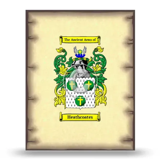Heathcoates Coat of Arms Print