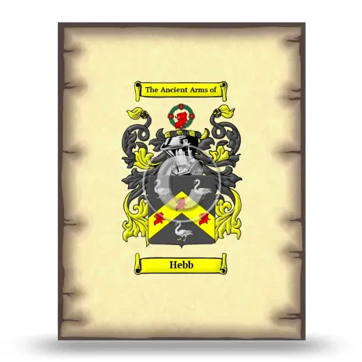 Hebb Coat of Arms Print