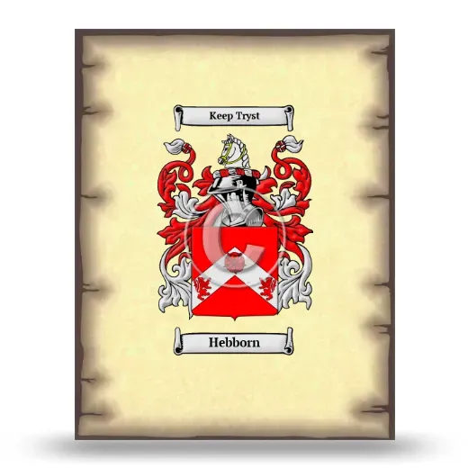 Hebborn Coat of Arms Print