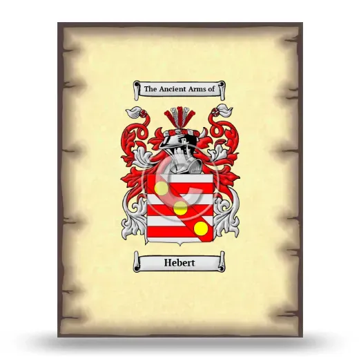 Hebert Coat of Arms Print