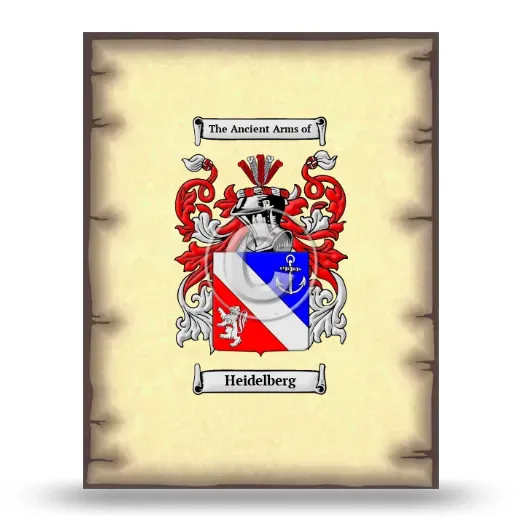Heidelberg Coat of Arms Print