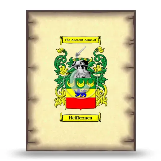 Heiffermen Coat of Arms Print