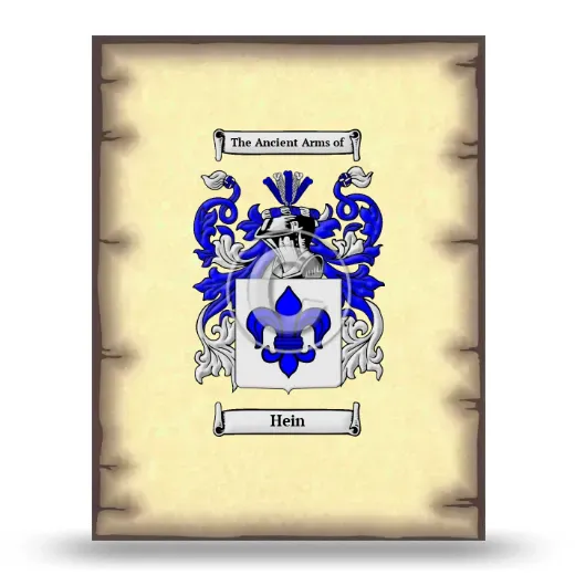 Hein Coat of Arms Print