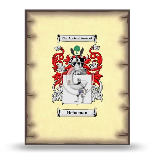 Heineman Coat of Arms Print