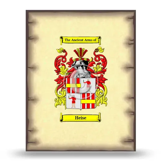 Heise Coat of Arms Print