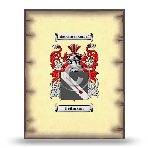 Heitmann Coat of Arms Print