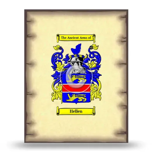 Hellen Coat of Arms Print