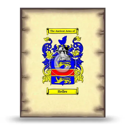 Heller Coat of Arms Print
