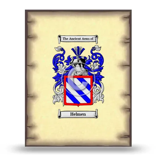 Helmen Coat of Arms Print