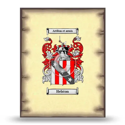 Helston Coat of Arms Print