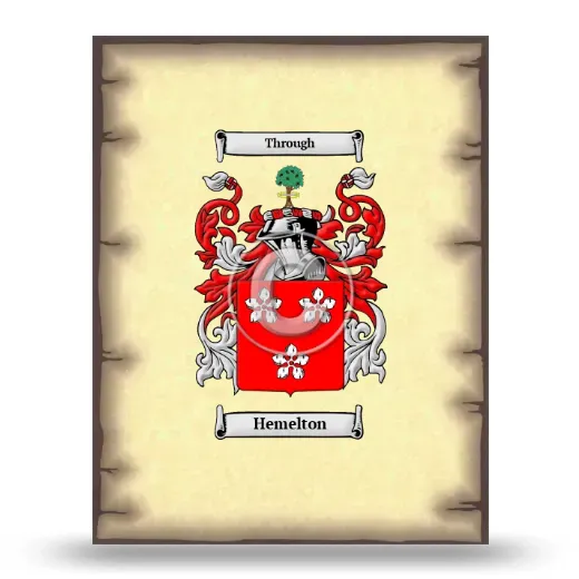 Hemelton Coat of Arms Print