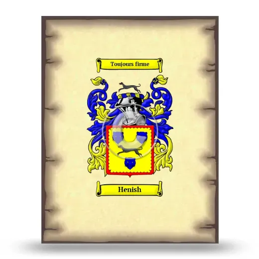 Henish Coat of Arms Print