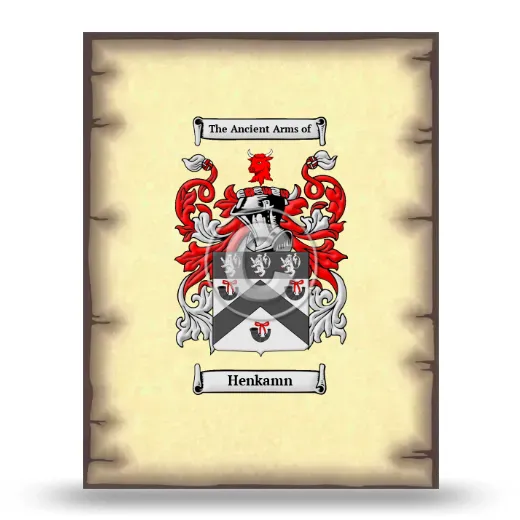Henkamn Coat of Arms Print