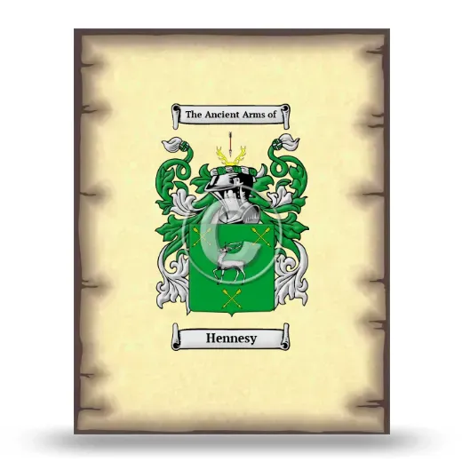 Hennesy Coat of Arms Print