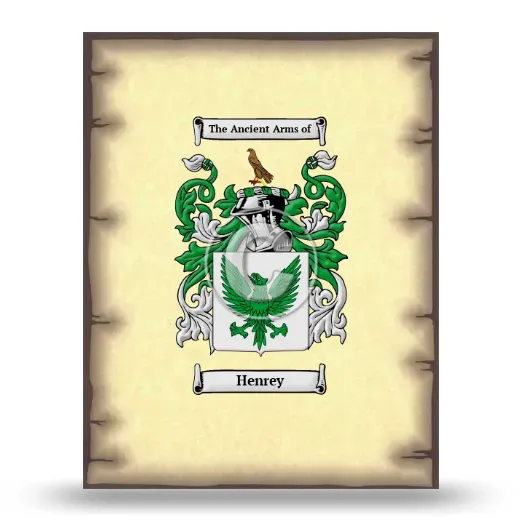 Henrey Coat of Arms Print