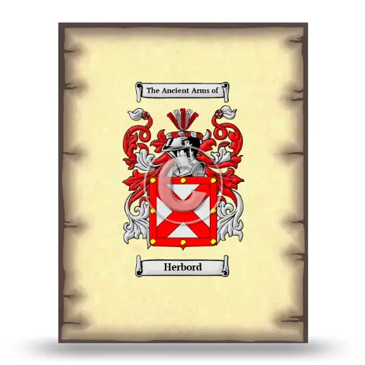 Herbord Coat of Arms Print