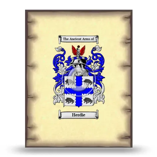 Herdie Coat of Arms Print