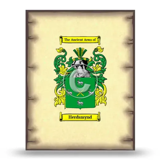 Herdsmynd Coat of Arms Print