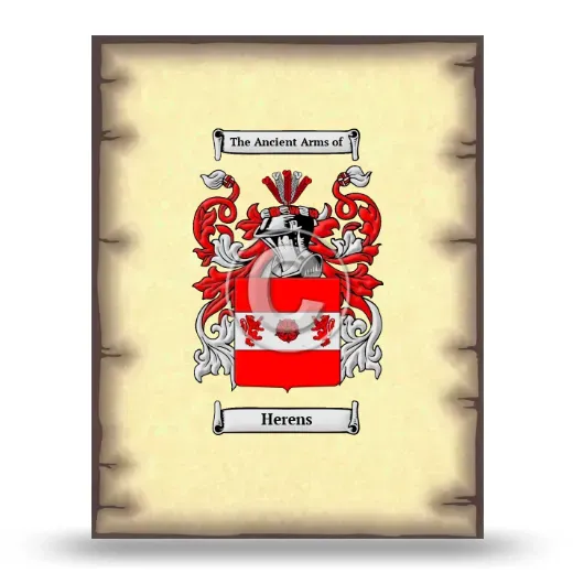 Herens Coat of Arms Print