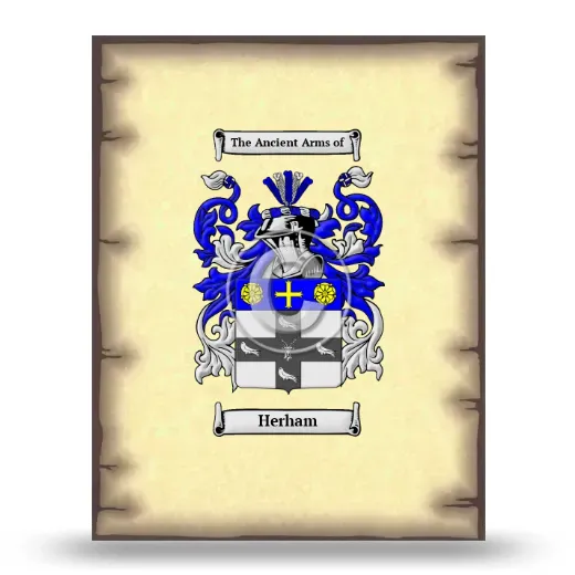 Herham Coat of Arms Print