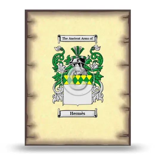 Hermès Coat of Arms Print