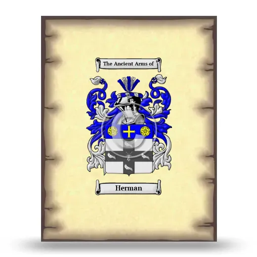 Herman Coat of Arms Print