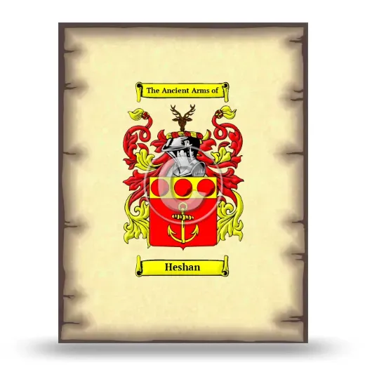 Heshan Coat of Arms Print