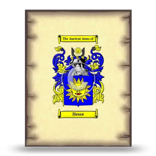 Hesse Coat of Arms Print