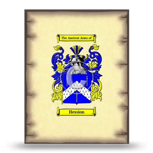 Hession Coat of Arms Print