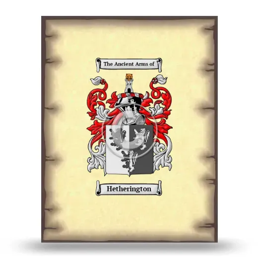 Hetherington Coat of Arms Print